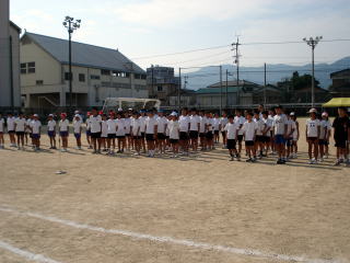 市民体育祭 第2回小学生陸上記録会 開会式