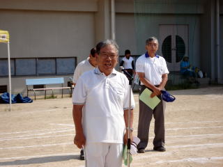 開会式 会長(日野俊作)あいさつ