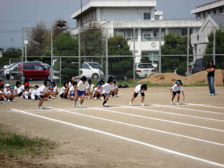 女子3年100m1組